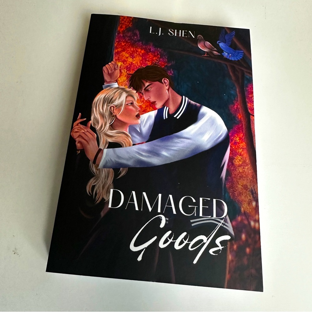 Probably Smut Damaged Goods by L.J. Shen signed by author special edition